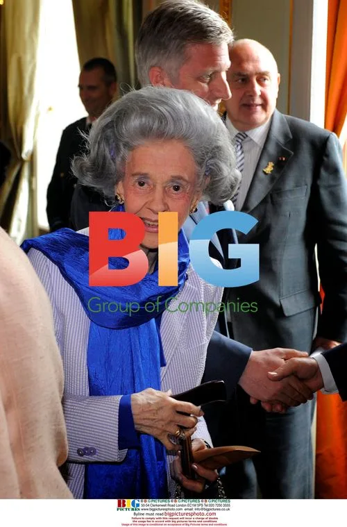 Queen Fabiola of Belgium at Music Competition Jury Lunch