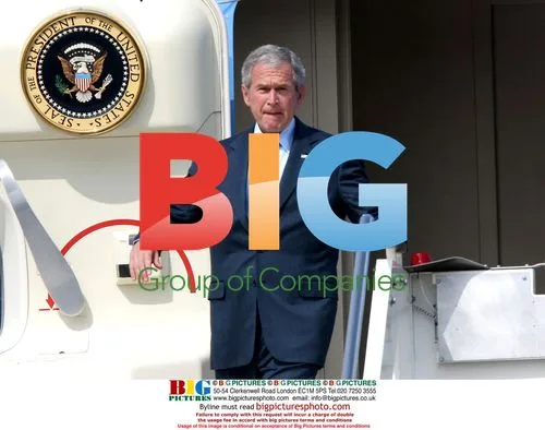 President Bush Arrives in Rome, Italy