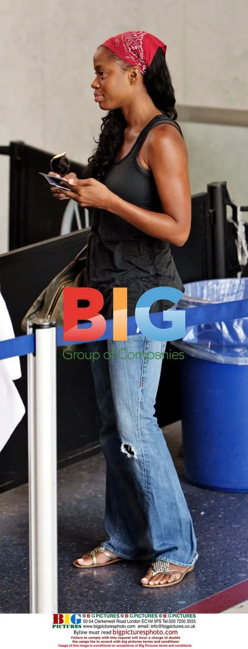 Jill Marie Jones Departs LAX