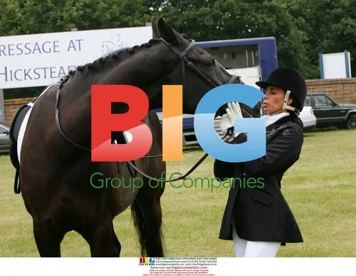Jordan aka Katie Price makes equestrian debut