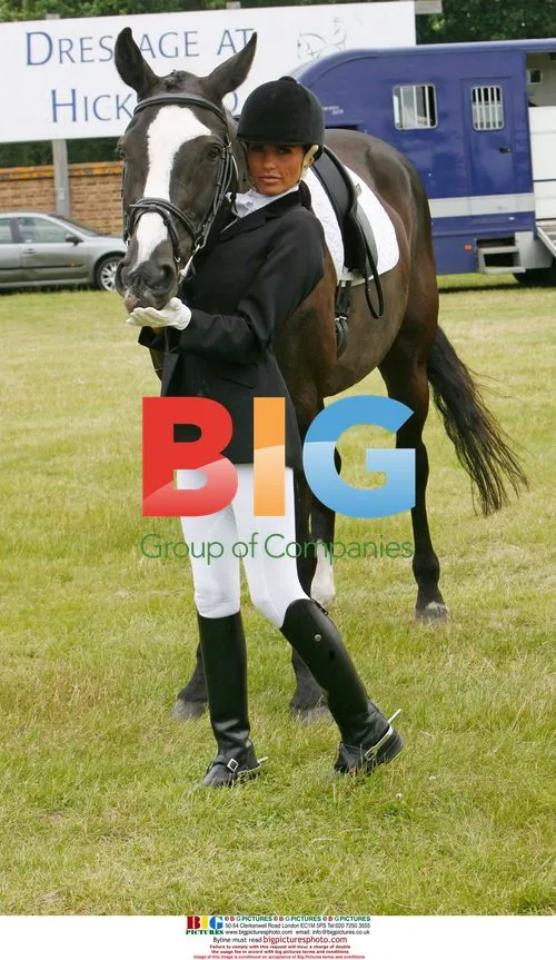 Jordan Makes Equestrian Debut