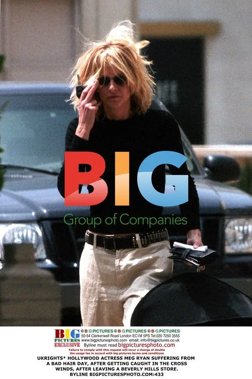 Meg Ryan Caught in Beverly Hills Windstorm