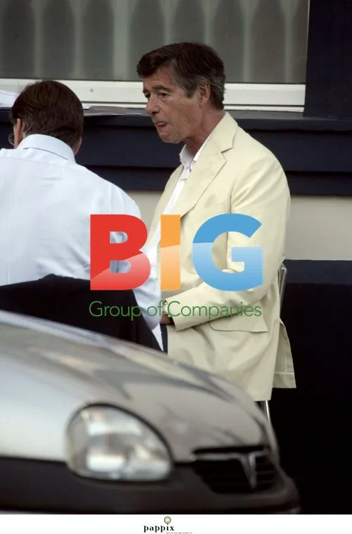 Art Dealer Oliver Hoare Spotted in London