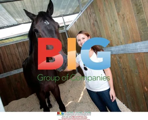 Georgina Bloomberg at Horse Plaza, Italy