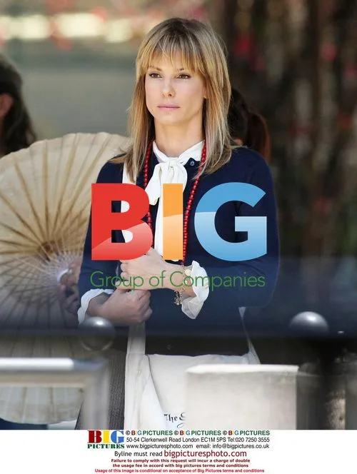 Sandra Bullock on 'All About Steve' Set
