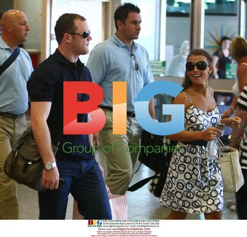 Rooney Couple Depart Italian Wedding