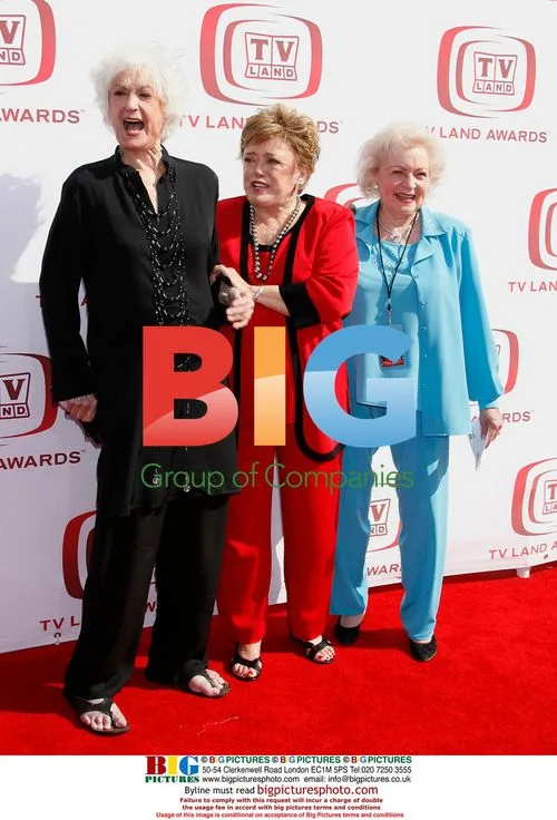 Bea Arthur, Rue McClanahan and Betty White arrive at TV Land Awards