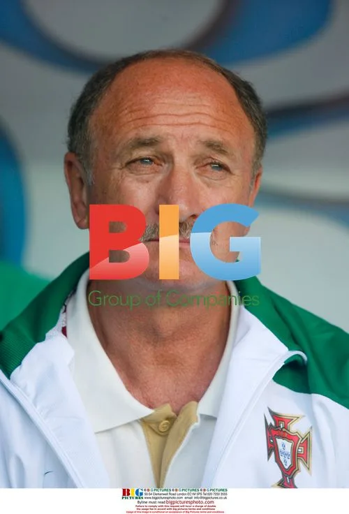 Luiz Felipe Scolari during Portugal vs Czech match