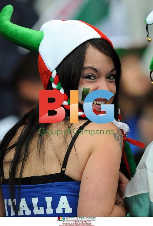 Italy Fans at UEFA Euro 2008 Match