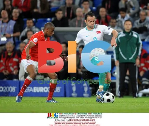 Semih Senturk during Switzerland vs. Turkey match