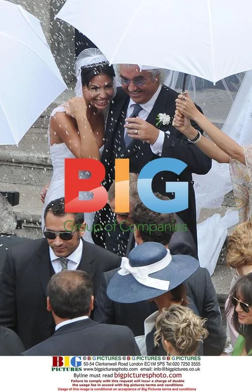 Flavio Briatore and Elisabetta Gregoraci's Wedding