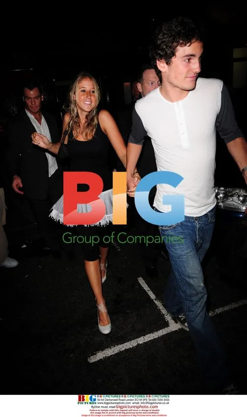 Fawn James out with mystery man in London