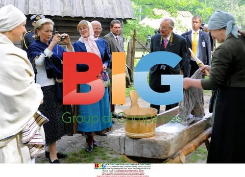 King Albert II and Queen Paola in Tallinn, Estonia