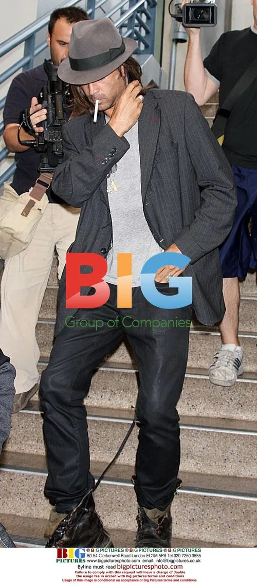Colin Farrell Arrives at LAX Airport