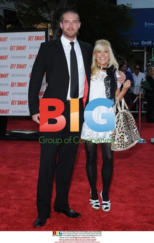 Shayne Lamas and Matt Grant at "Get Smart" Premiere