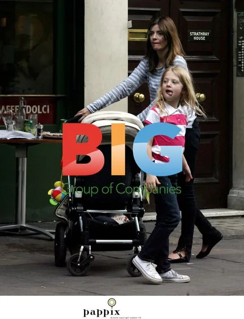 Noel Gallagher and family shopping in London