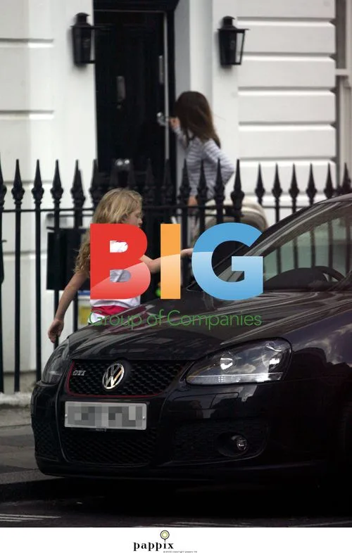 Noel Gallagher and family shopping in North London