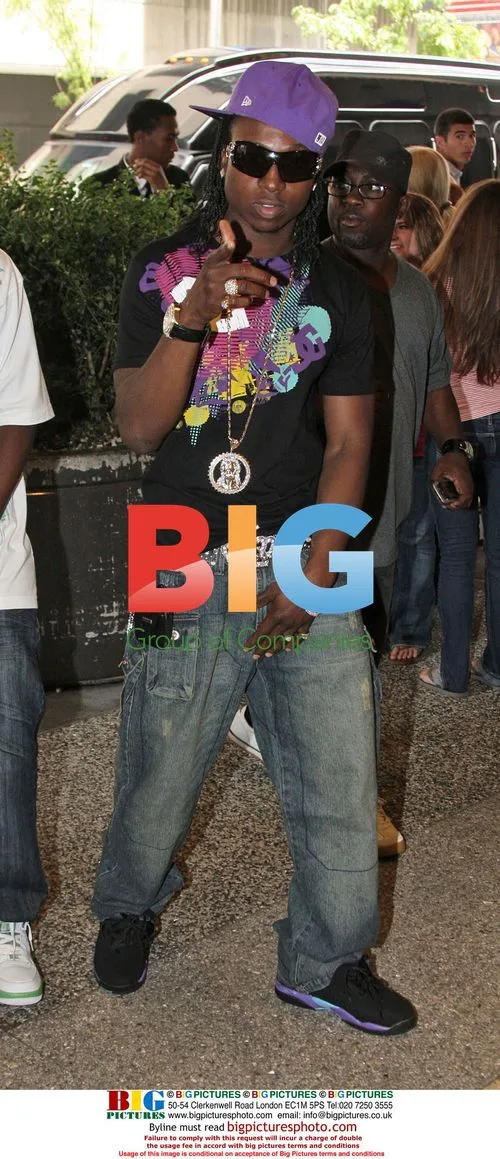 Rapper V.I.C. at MTV Studios