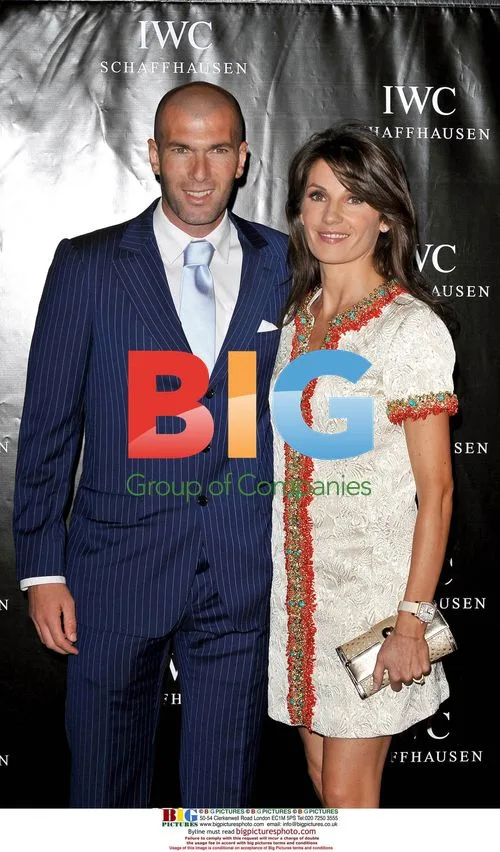 Zinedine Zidane at IWC Watch Launch Party