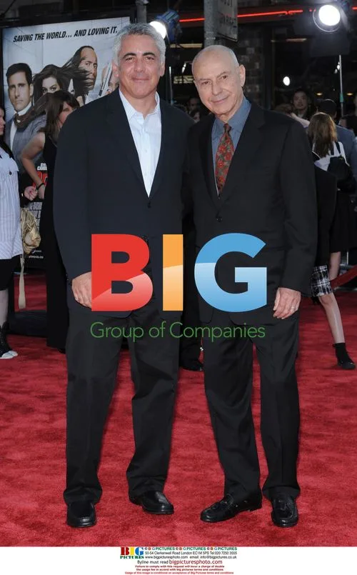 Alan Arkin and son Adam Arkin at Get Smart premiere