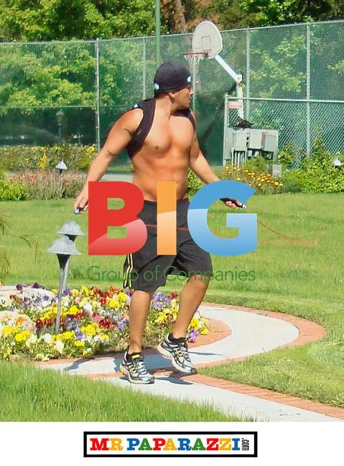 Peter Andre Shirtless in Cyprus