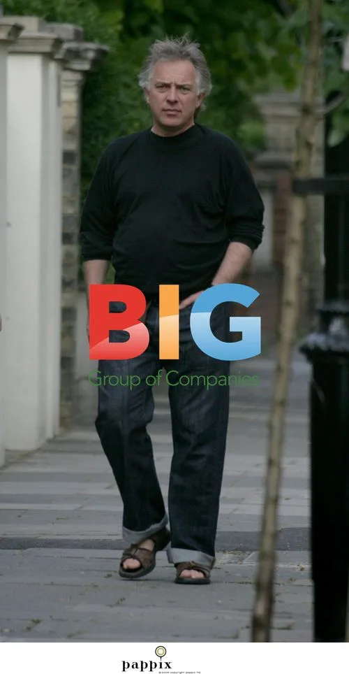 Rik Mayall out in London