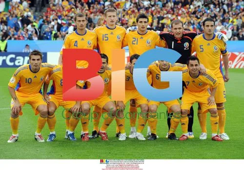 Romania Team Group Euro 2008