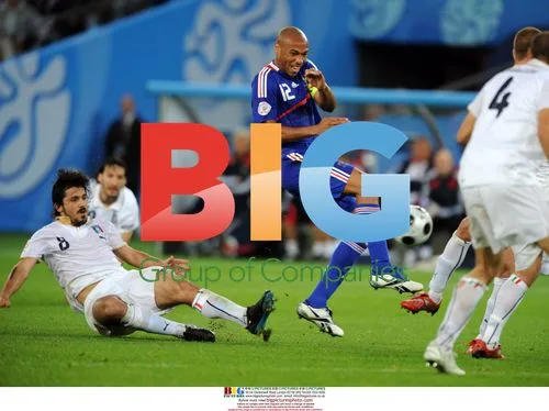 Thierry Henry and Gattuso at Euro 2008