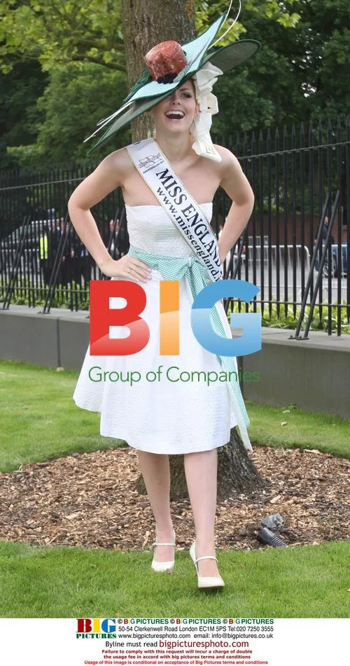 Miss England at Royal Ascot Ladies Day