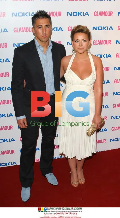 Charlotte Church and Gavin Henson at Glamour Awards
