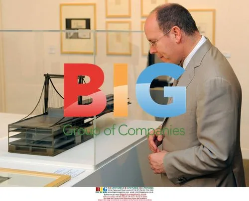Prince Albert II of Monaco at PMMK Museum