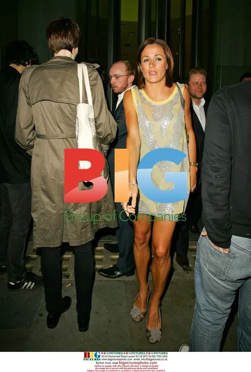 Celebs Leaving Bungalow 8 Hotel