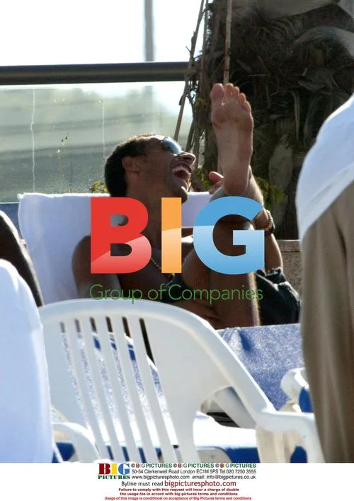 Rio Ferdinand on holiday in Tel Aviv