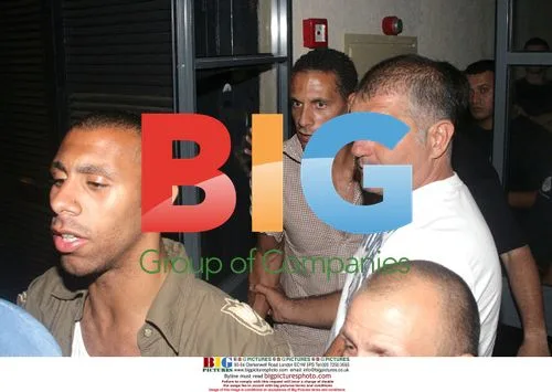 Rio Ferdinand on holiday in Tel Aviv