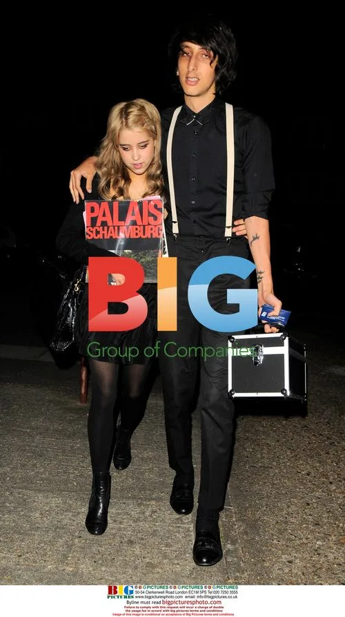 Peaches Geldof and Faris Badwan at Karaoke Party