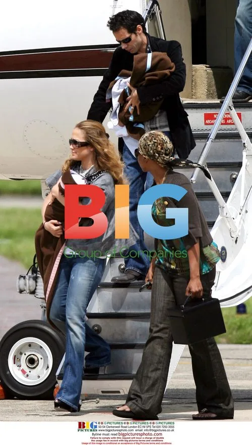 Jennifer Lopez and family arrive in Belgium