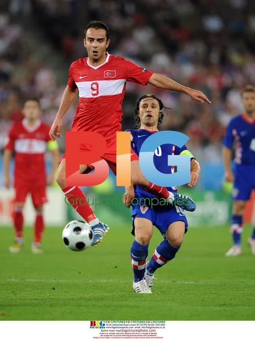 Croatia vs. Turkey Quarter Final at Euro 2008