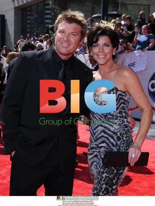 Lesli Kay and Winsor Harmon at Daytime Emmys