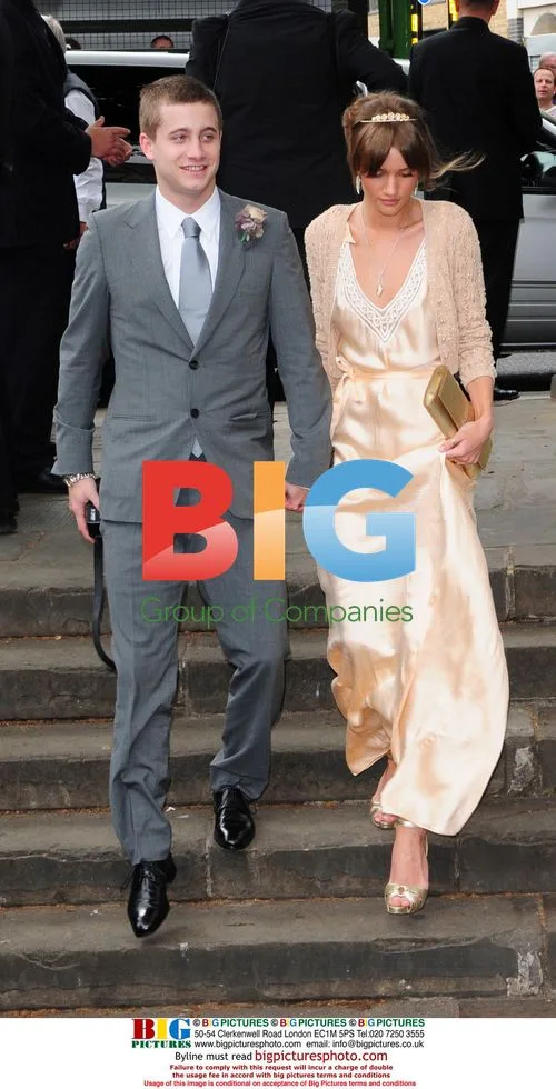 Model Leah Wood weds Jack Macdonald in London