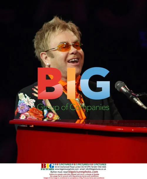 Elton John Performs in Las Vegas