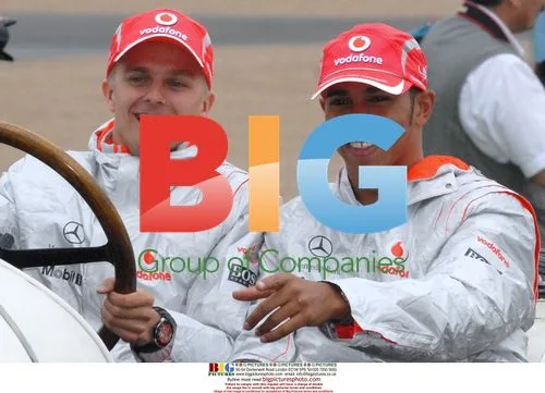 Lewis Hamilton at French F1 Championship