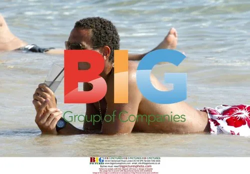 Rio Ferdinand on holiday in Tel Aviv