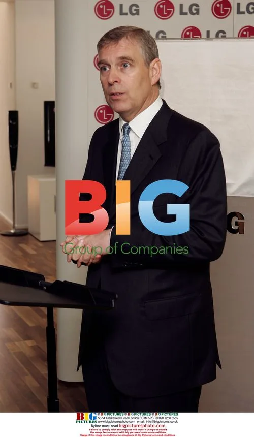 Prince Andrew Opens LG Design Centre