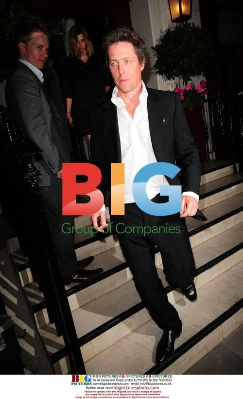 Hugh Grant and Princess Rosario Nadal out in London