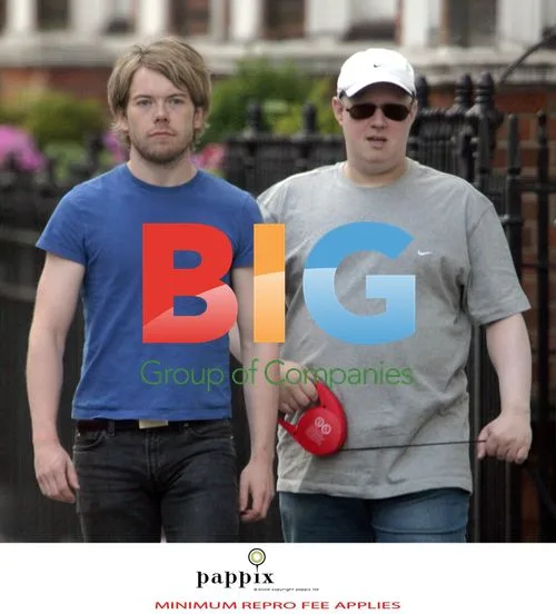 Matt Lucas and Kevin McGee in London