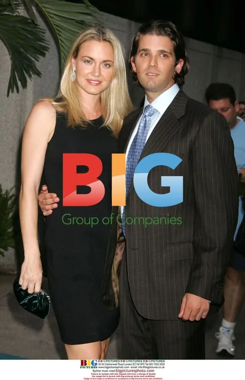 Donald Trump JR. and Vanessa Trump at Dubai launch party