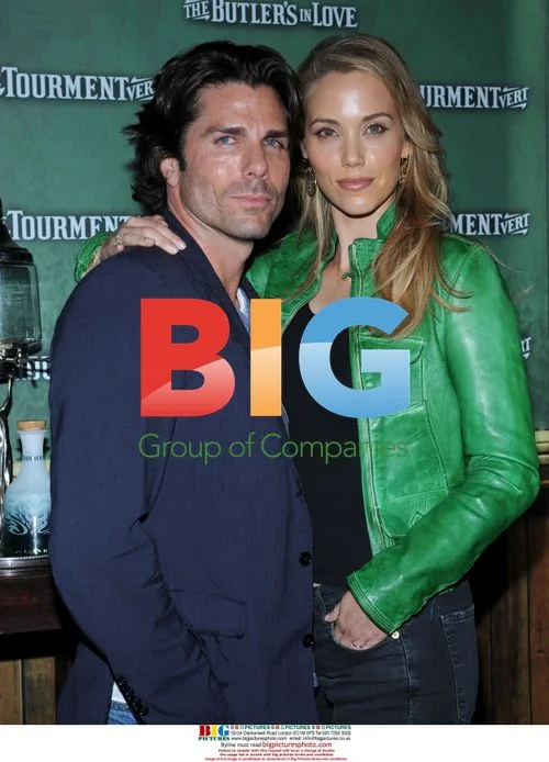 Elizabeth Berkley and Greg Lauren at 'The Butler's in Love' premiere