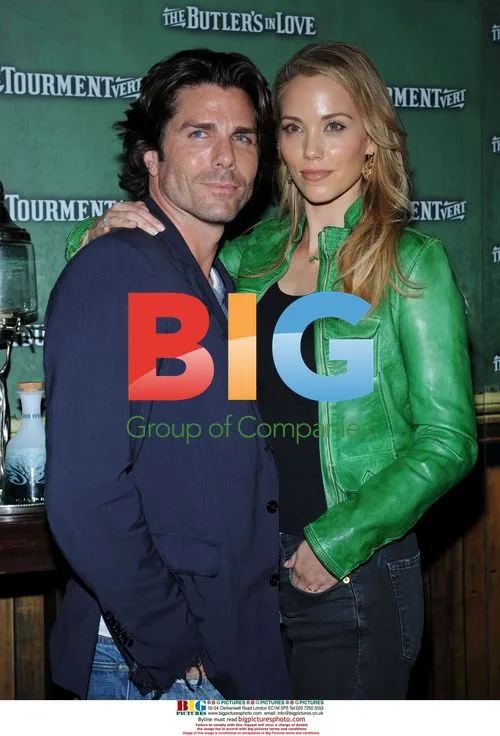 Elizabeth Berkley and Greg Lauren at "The Butler's in Love" Premiere