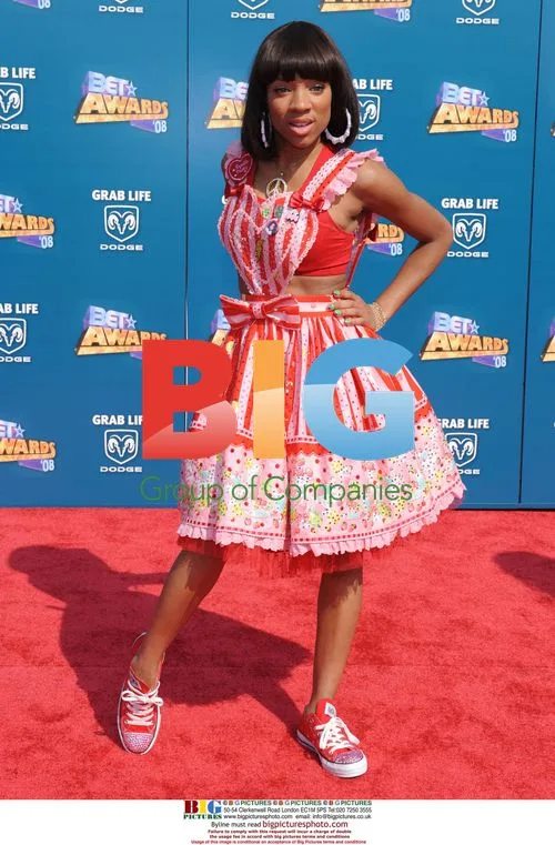 Lil' Mama at BET Awards 2008
