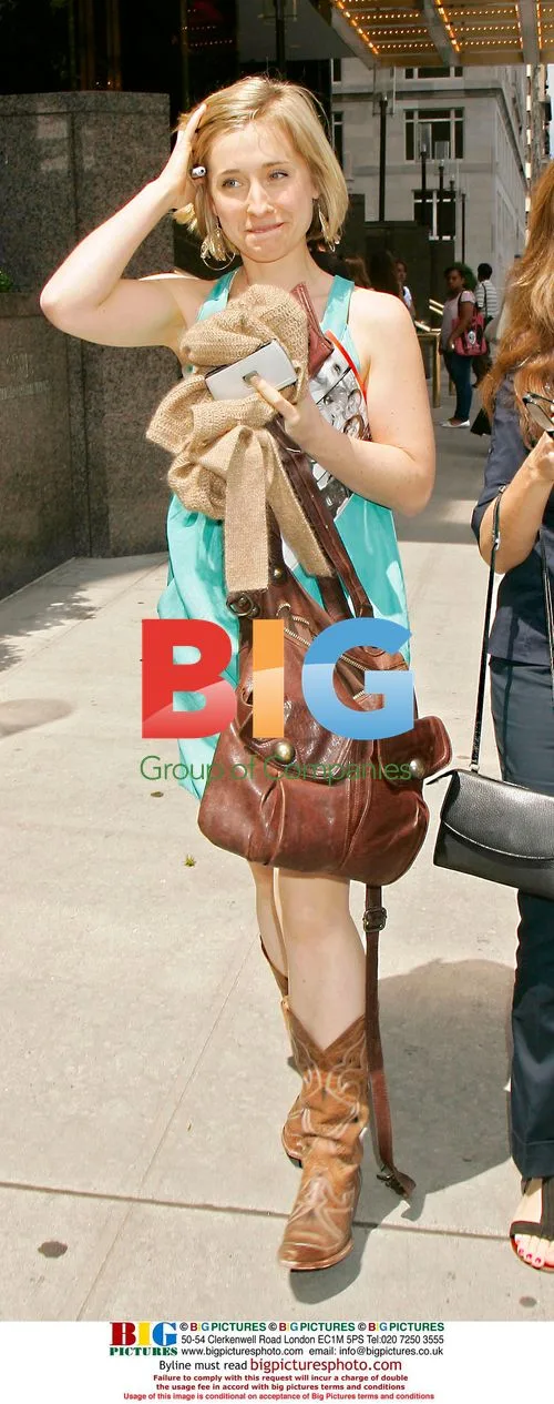 Actress Allison Mack Spotted in New York
